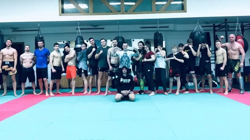 Trénink thajského boxu